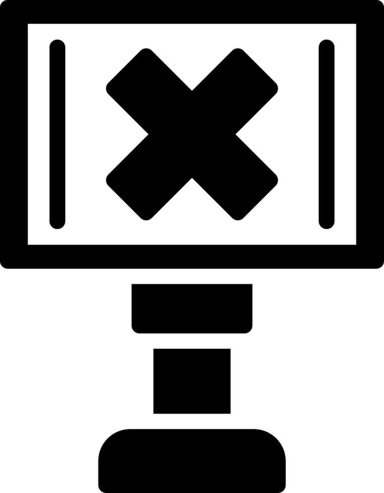 ferrocarril cruce creativo icono diseño vector