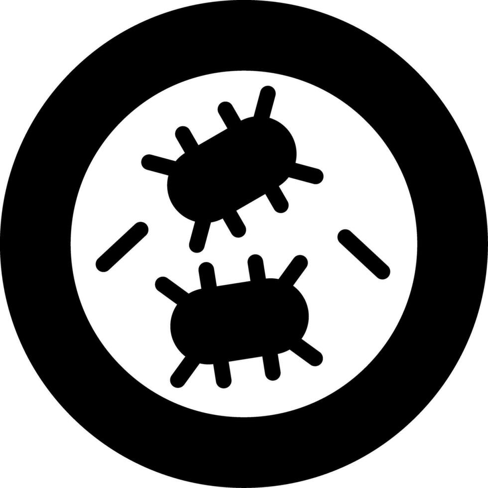 Petri Dish Creative Icon Design vector