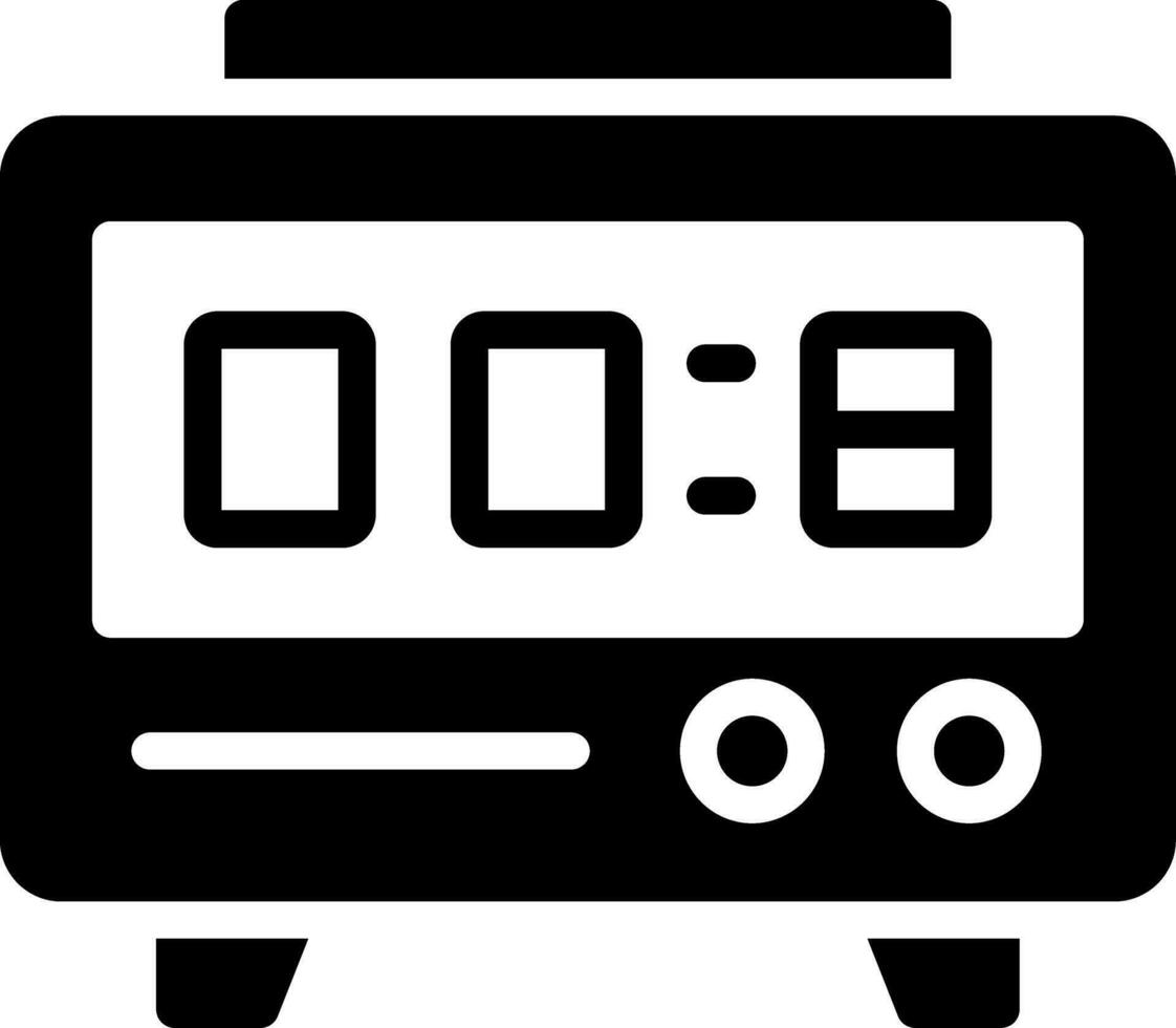 Digital Stopwatch Creative Icon Design vector