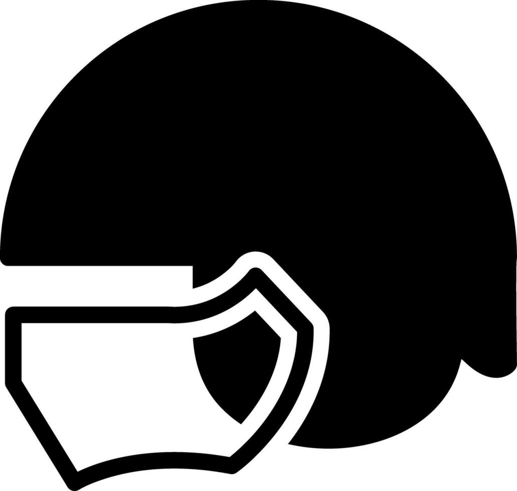 Helmet Creative Icon Design vector