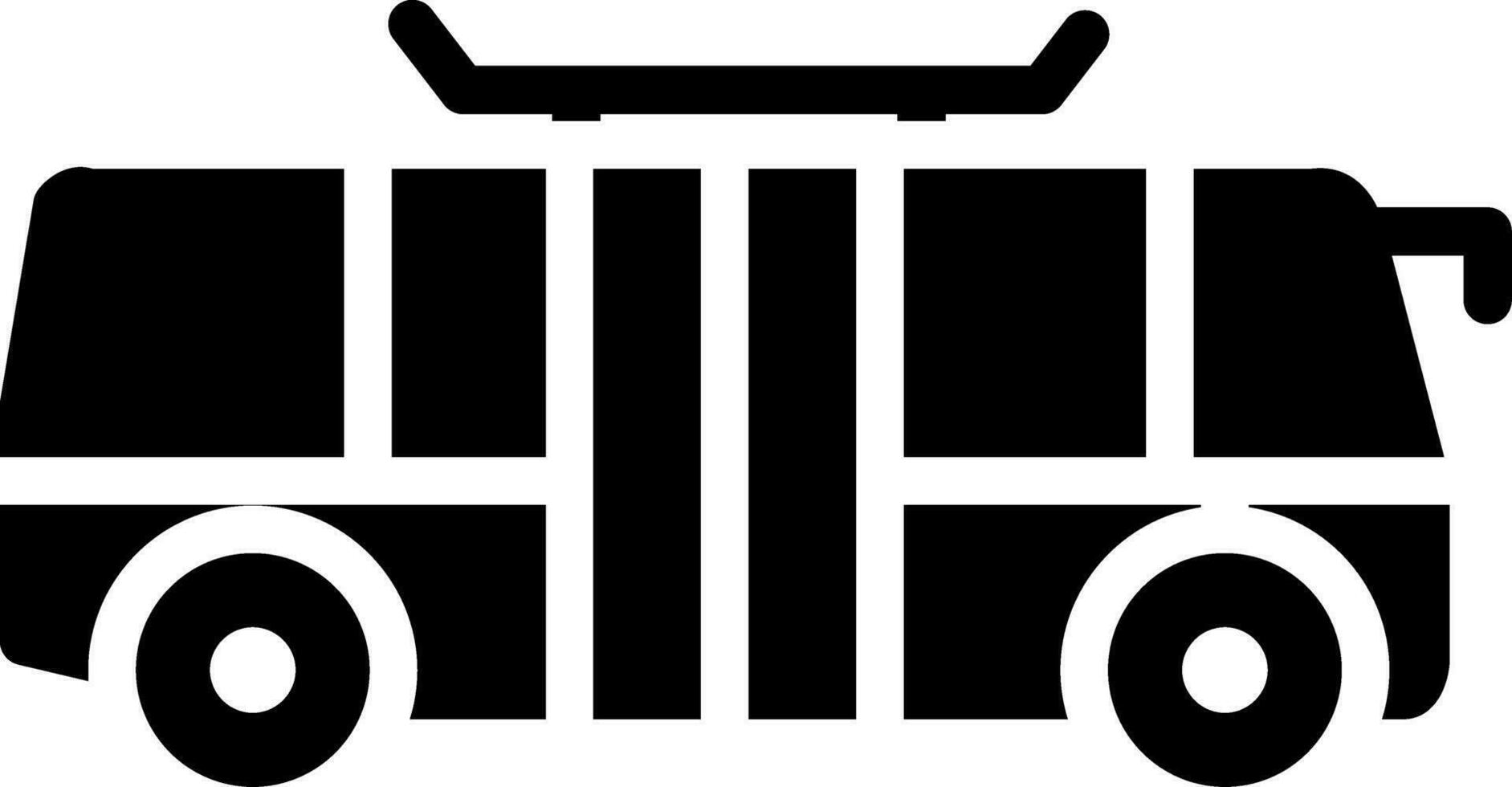 diseño de icono creativo de autobús vector