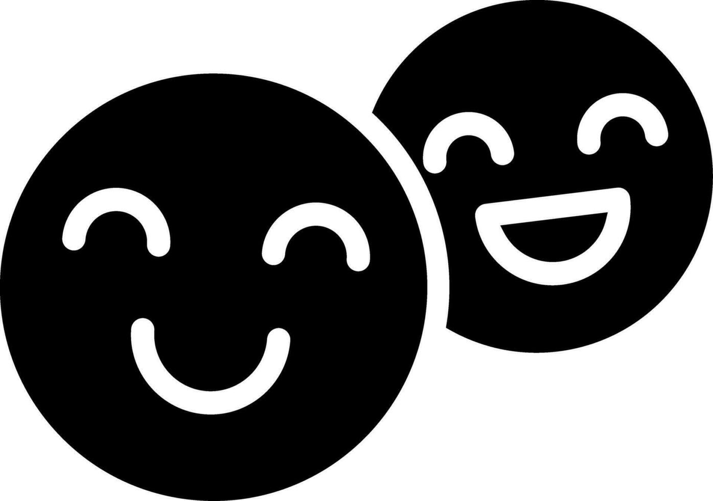 diseño de icono creativo de felicidad vector