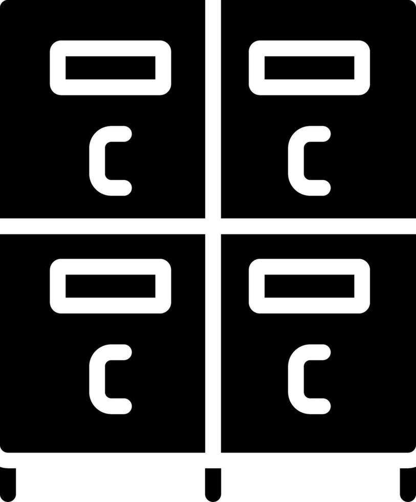 Locker Creative Icon Design vector