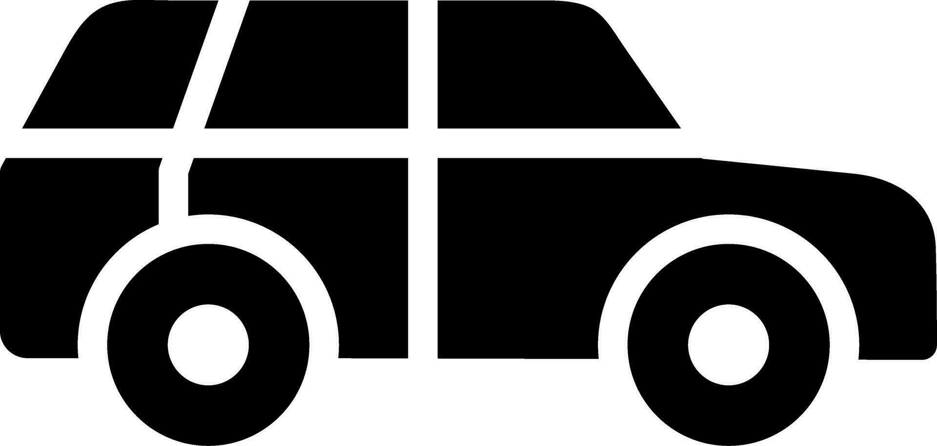 Station Wagon Creative Icon Design vector