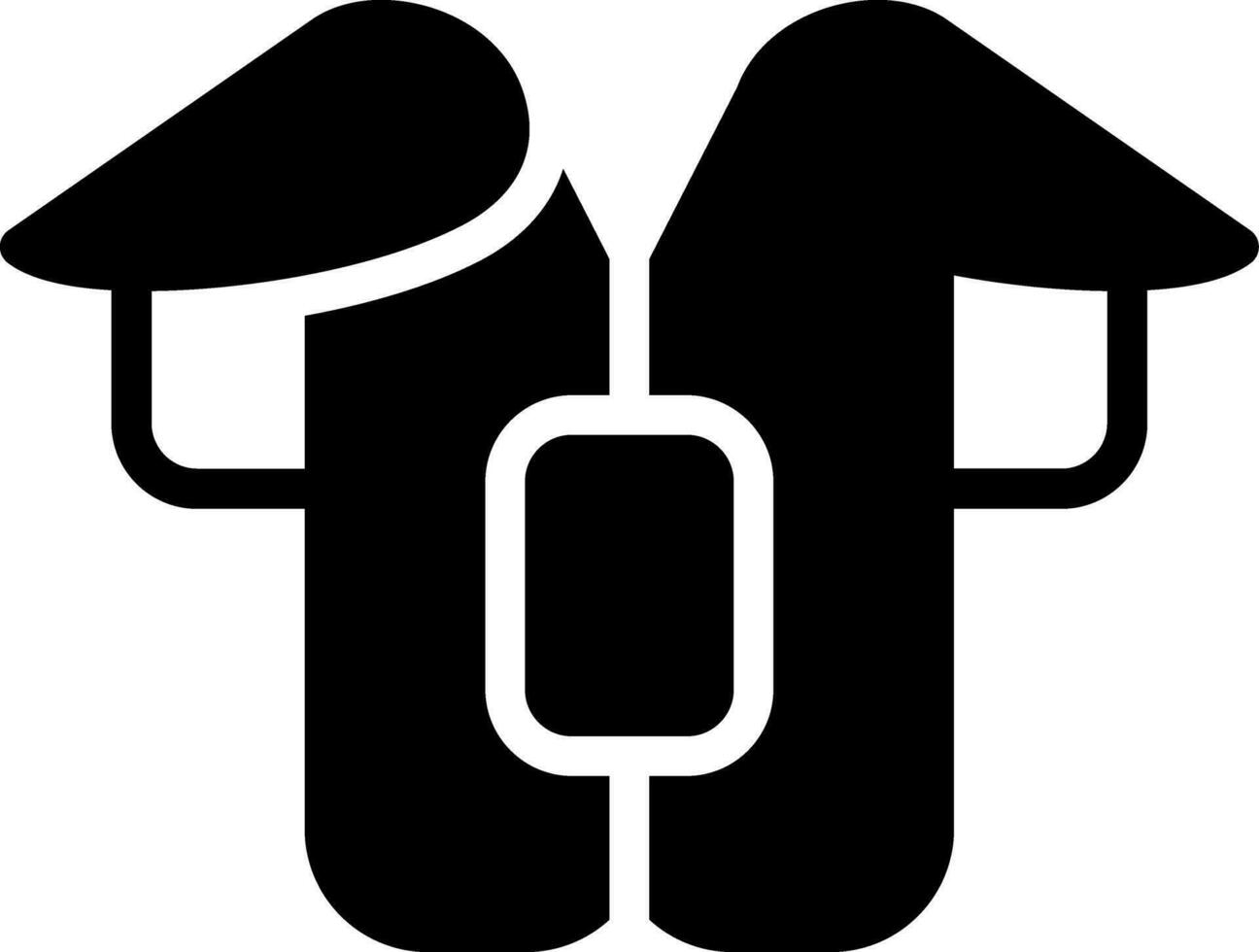 Chest Protection Creative Icon Design vector