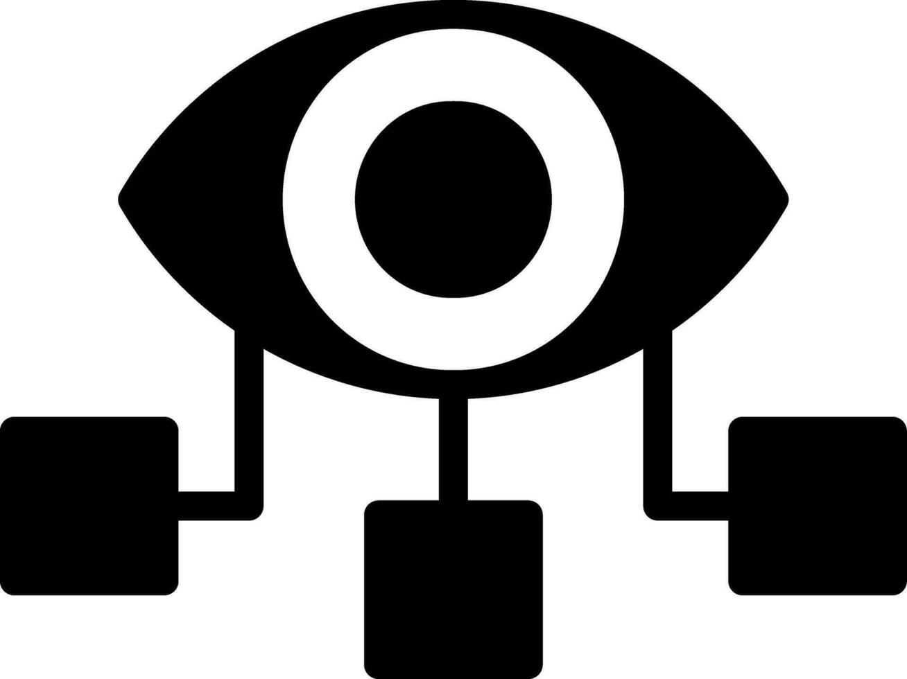 Vision Creative Icon Design vector