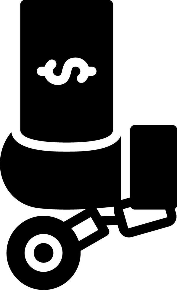 Corruption Creative Icon Design vector