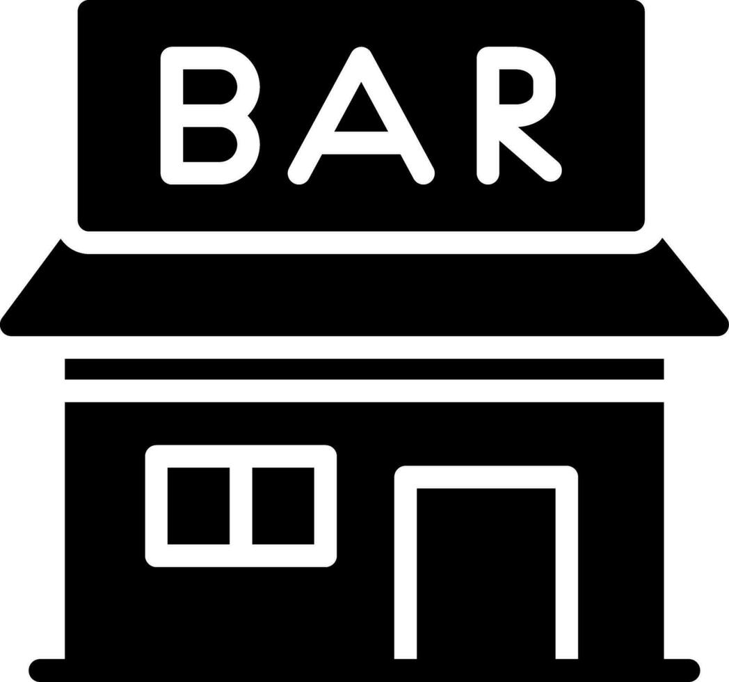 Bar Creative Icon Design vector