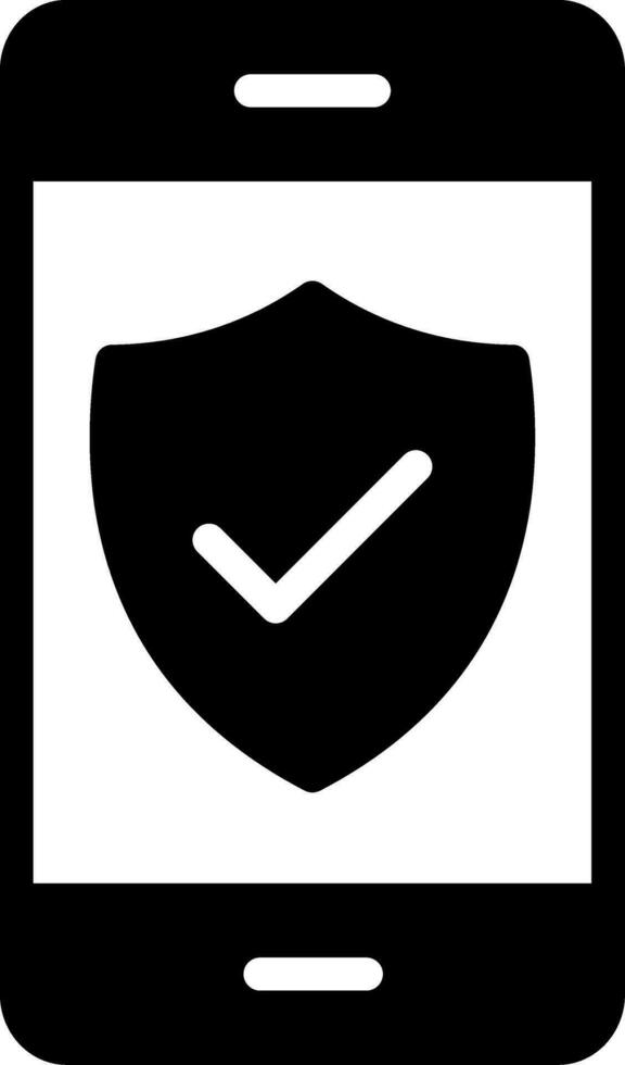 Phone Insurance Creative Icon Design vector