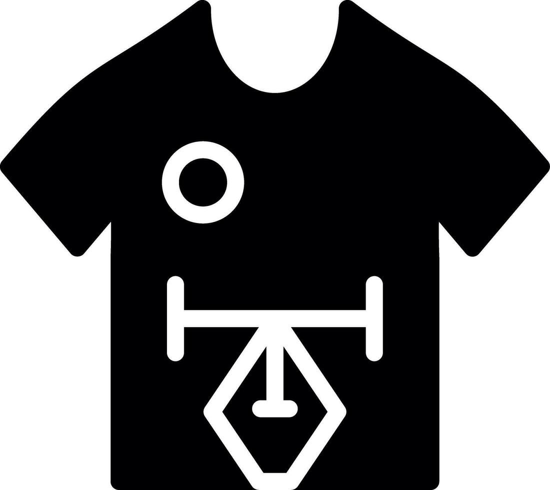 diseño de icono creativo de camiseta vector