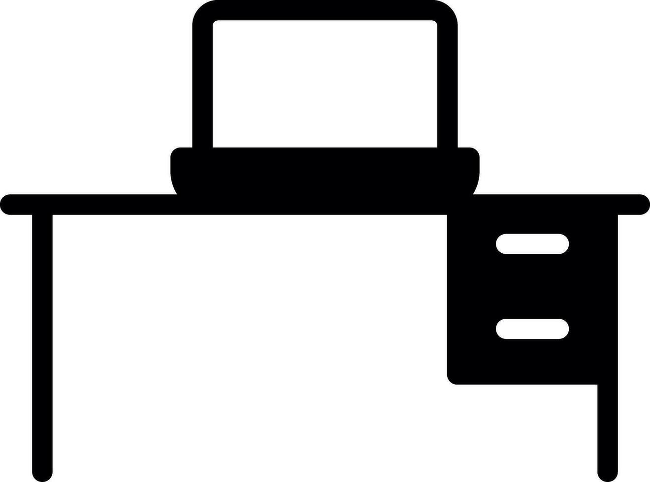 Desk Creative Icon Design vector