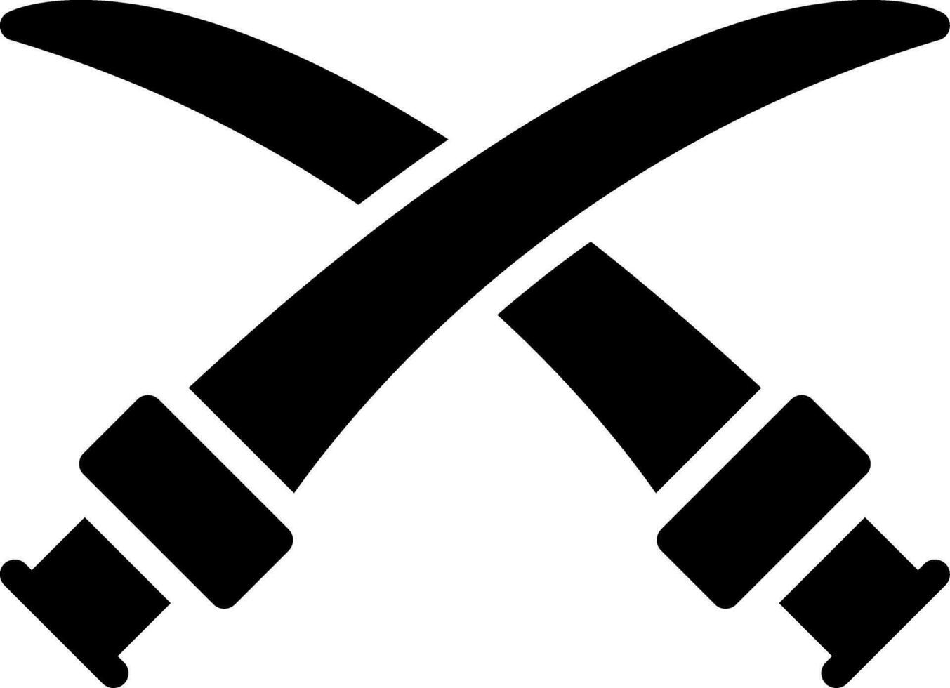 Swords Creative Icon Design vector