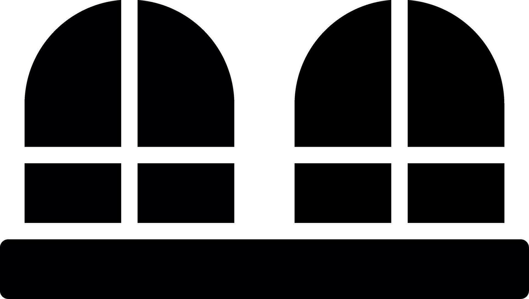 Window Creative Icon Design vector