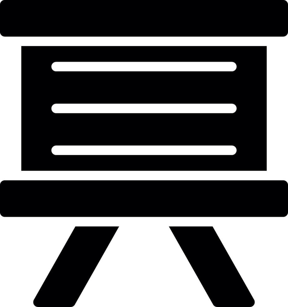 White Board Creative Icon Design vector