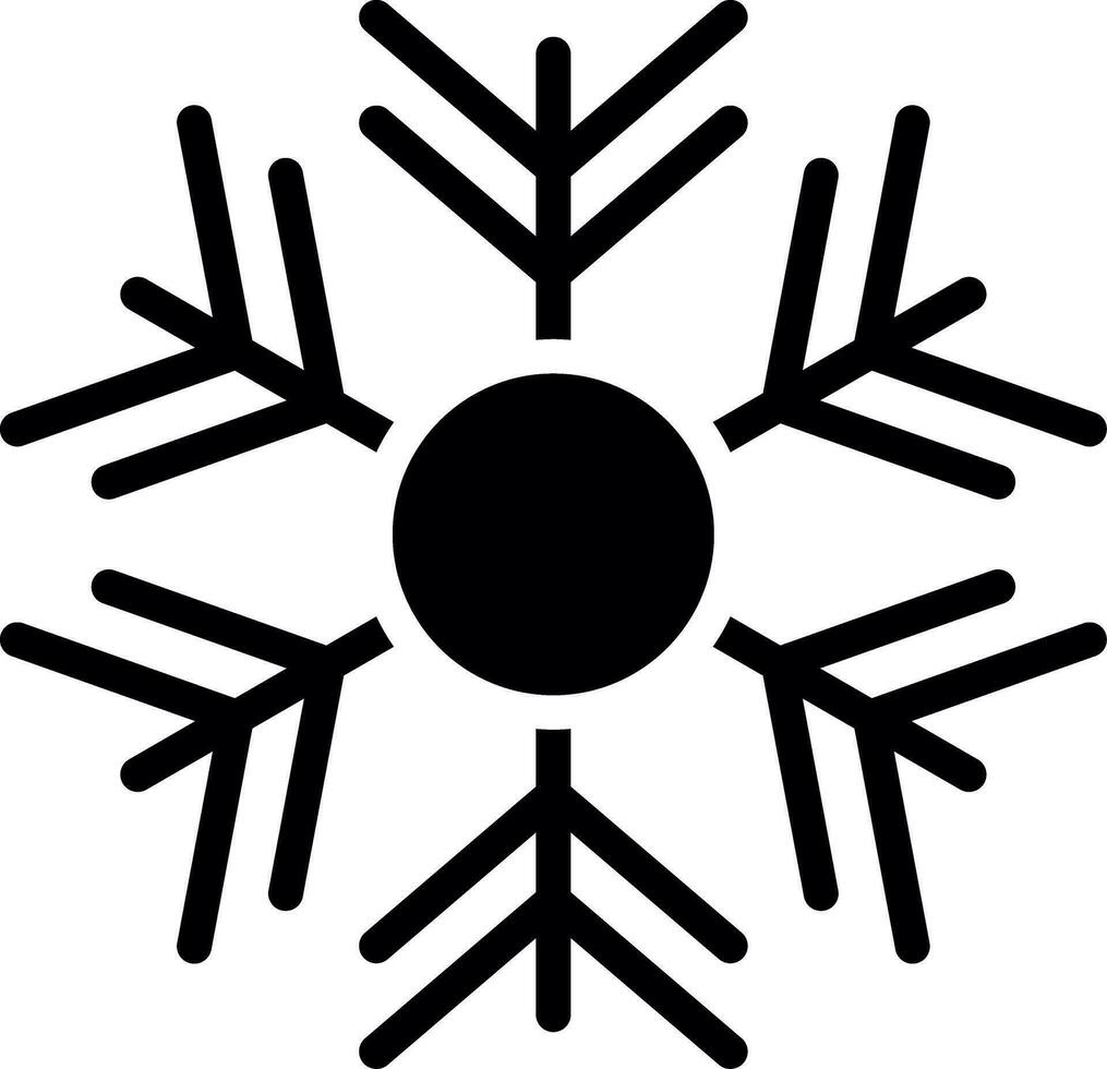 Snowflake Creative Icon Design vector
