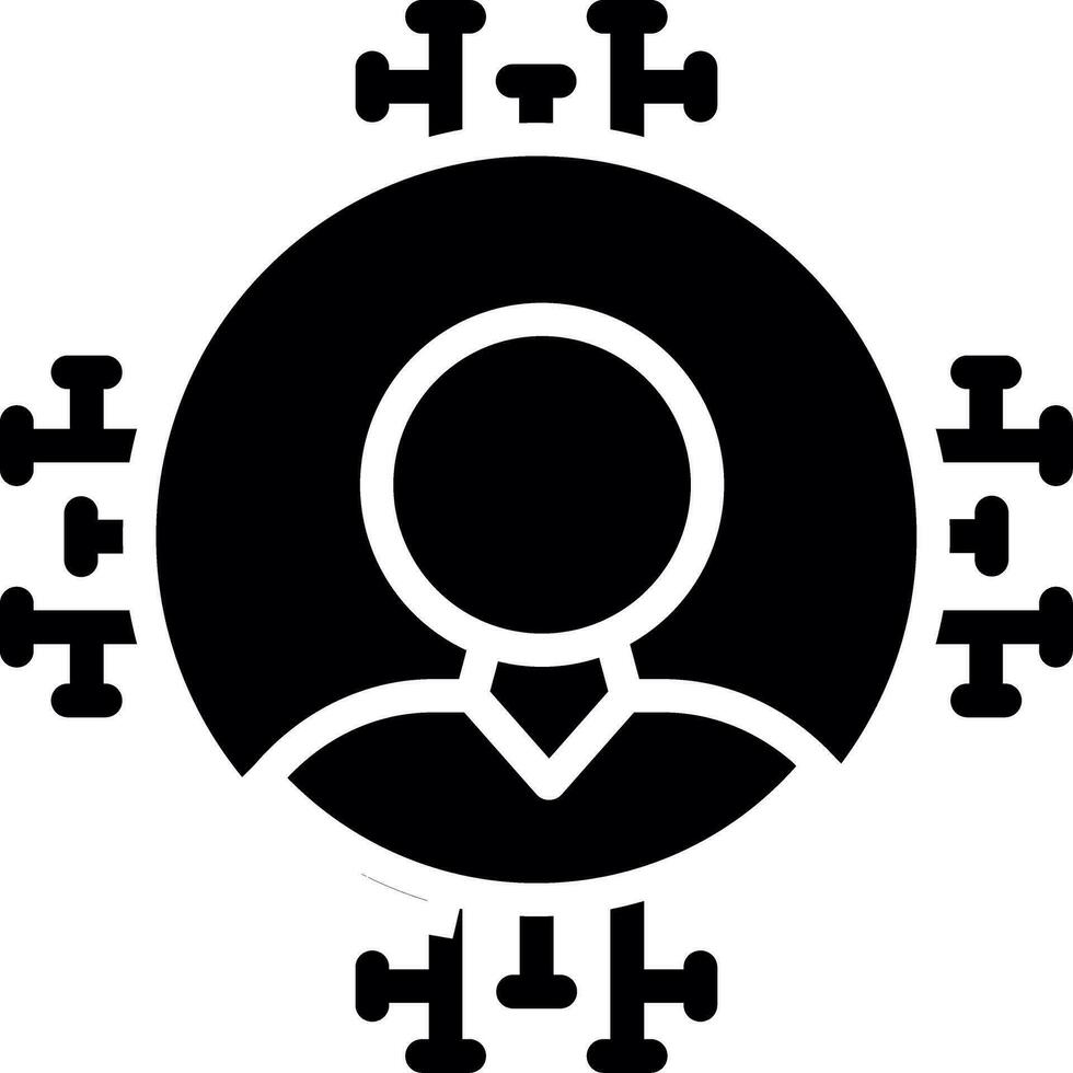 Network Creative Icon Design vector
