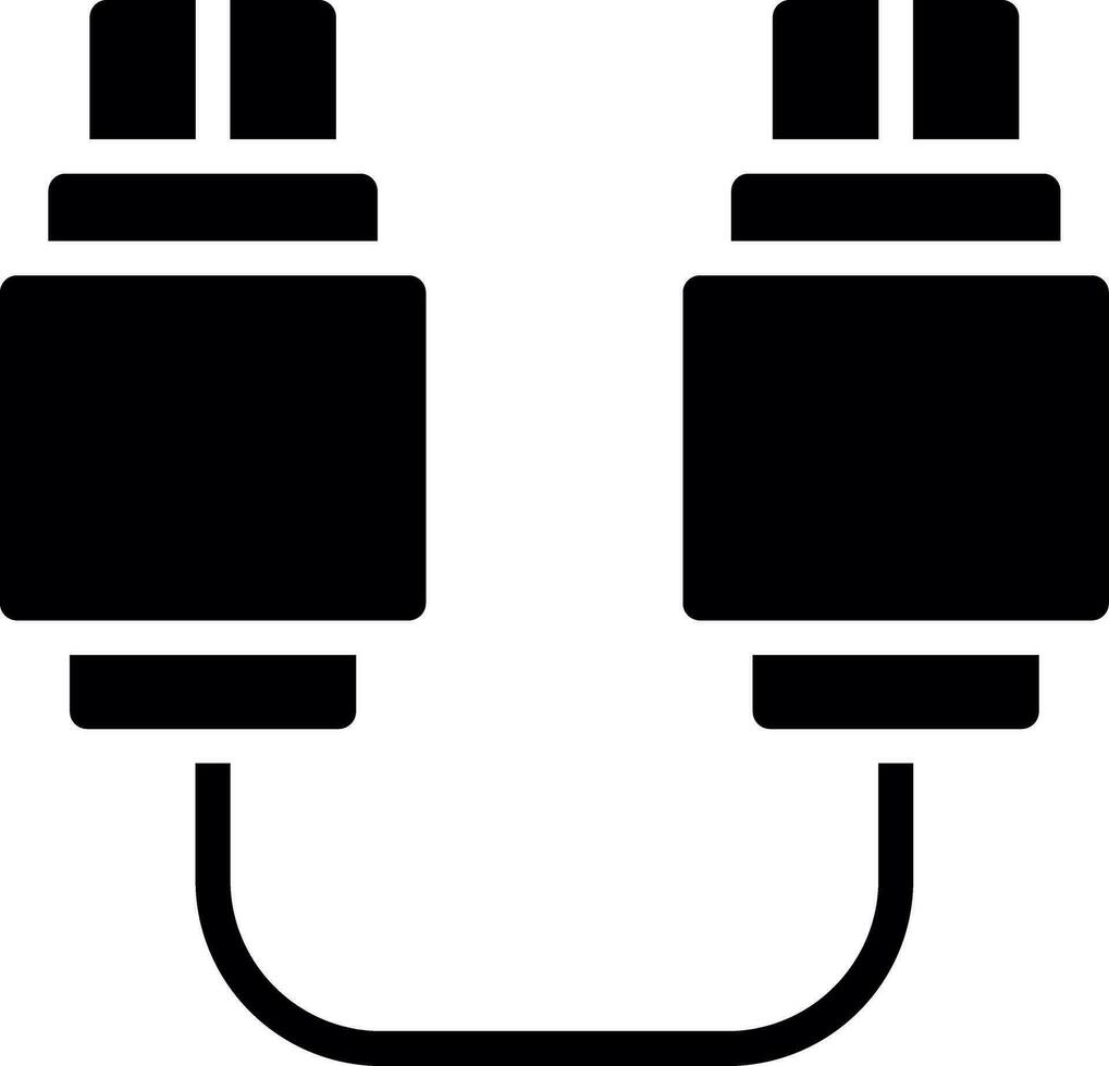 diseño de icono creativo de conexión usb vector