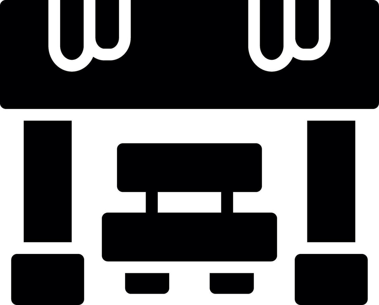 Bus Stop Creative Icon Design vector