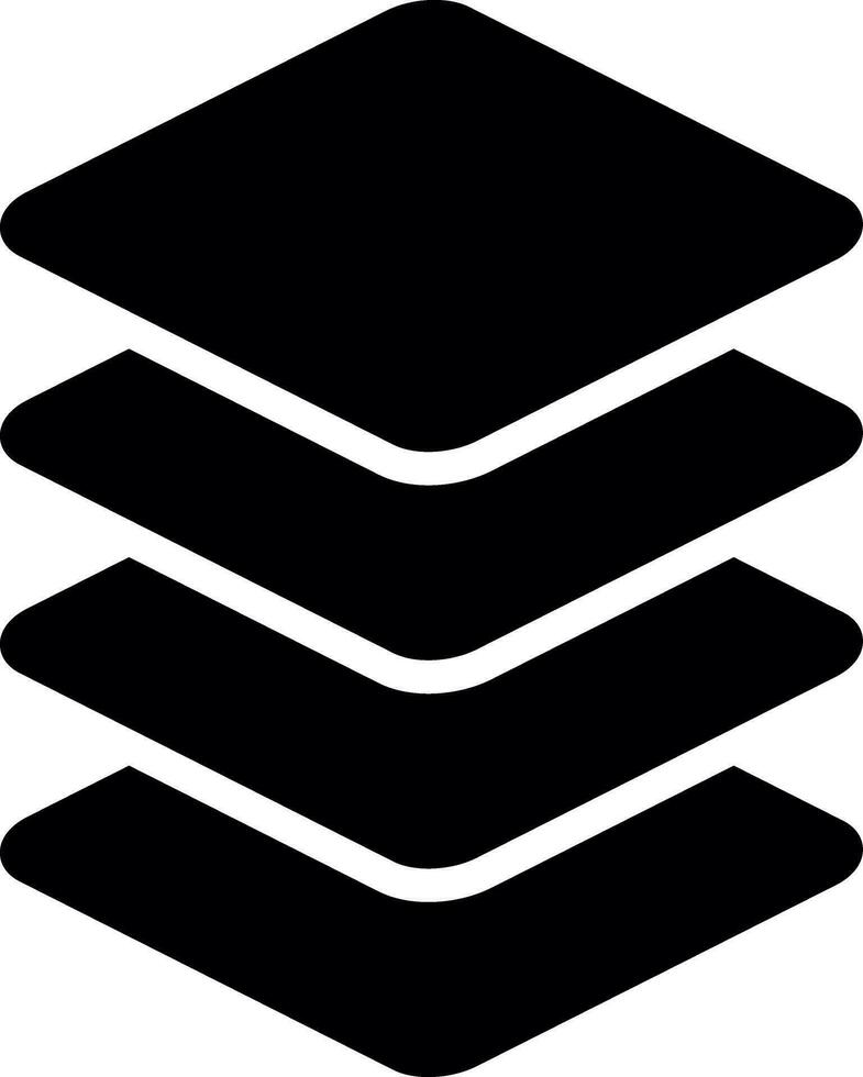 Layers Creative Icon Design vector