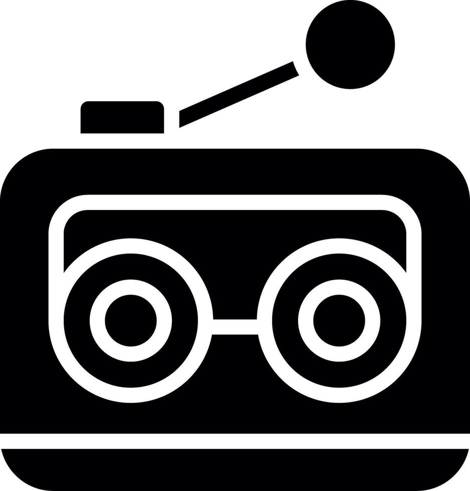 diseño de icono creativo de radio vector