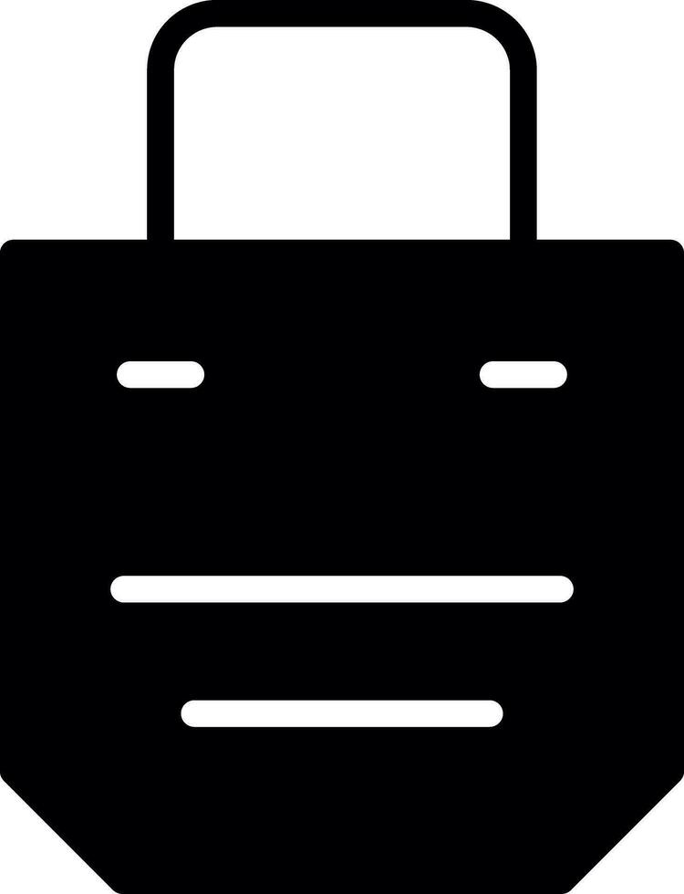 Bag Creative Icon Design vector