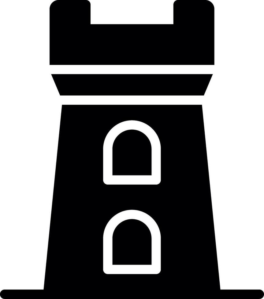 Tower Creative Icon Design vector