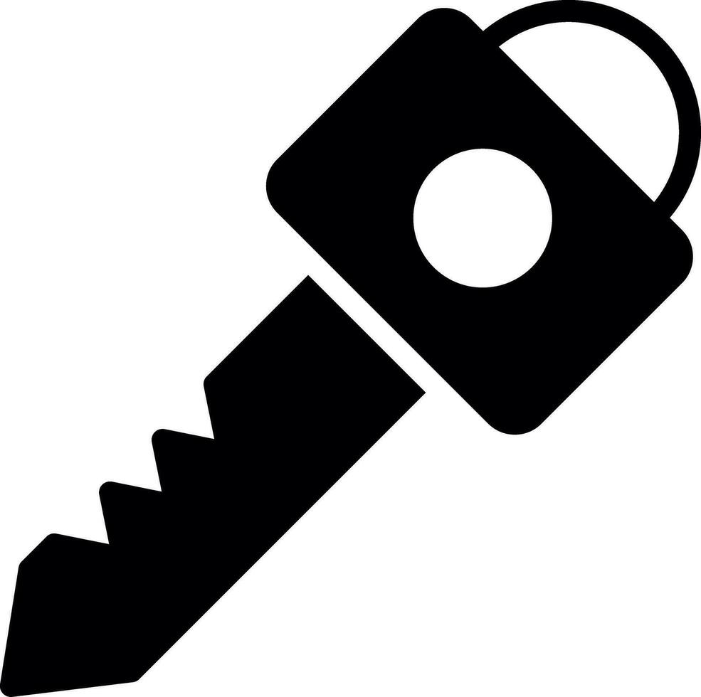 Room Key Creative Icon Design vector