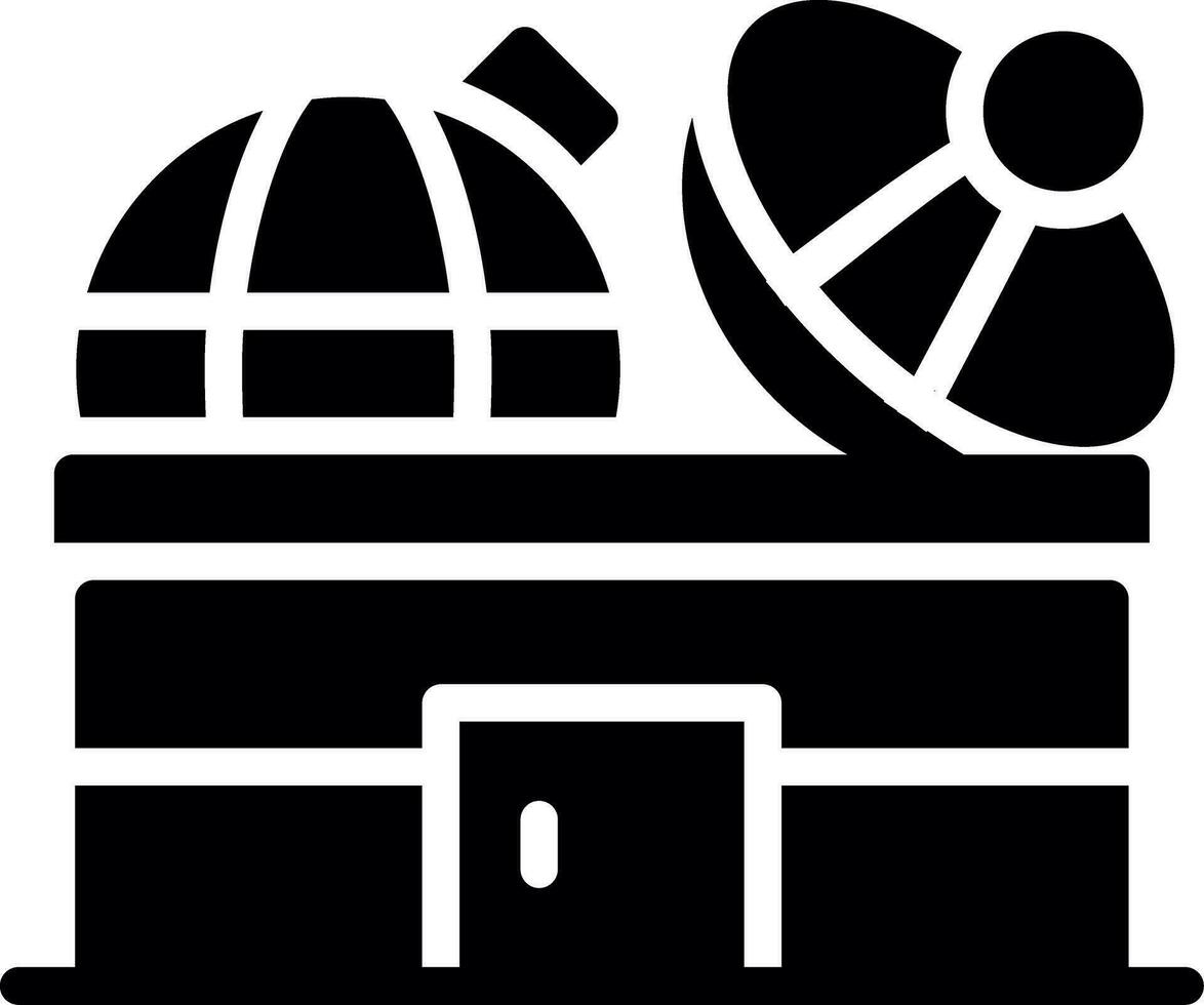 Observatory Creative Icon Design vector