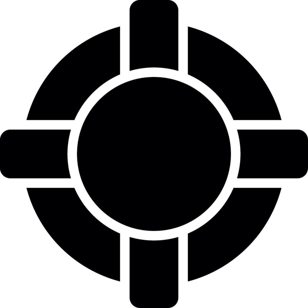 Lifesaver Creative Icon Design vector