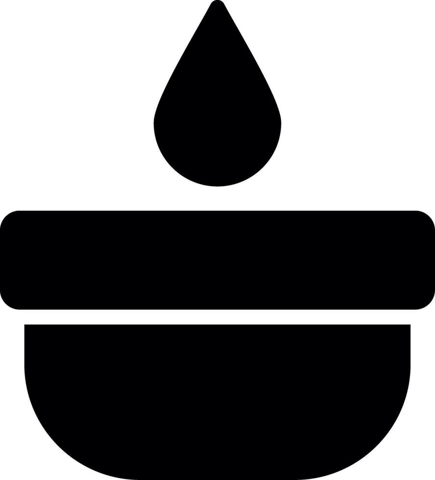 Aromatic Candle Creative Icon Design vector