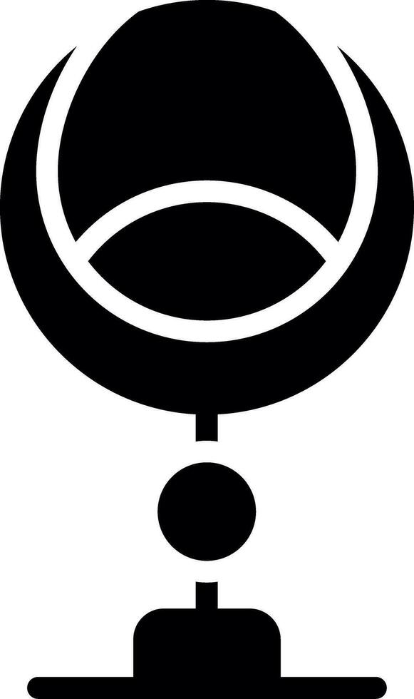 Modern Chair Creative Icon Design vector