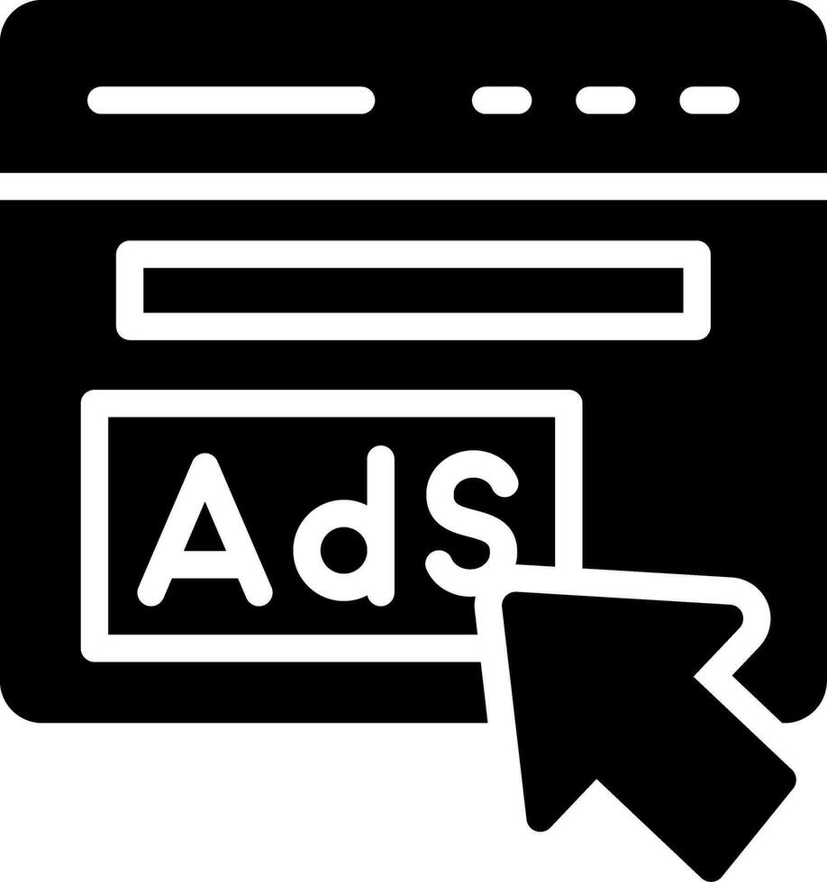 Advertising Creative Icon Design vector