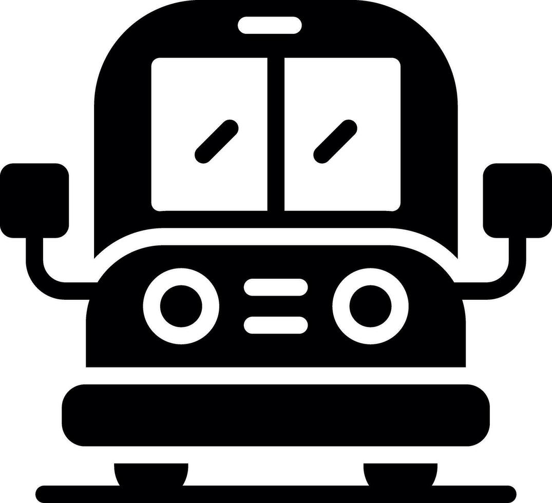 Bus Creative Icon Design vector