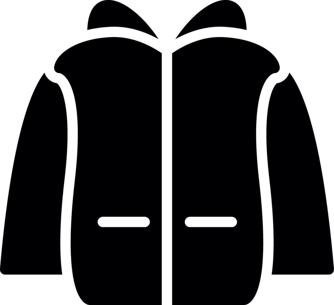 diseño de icono creativo de chaqueta vector