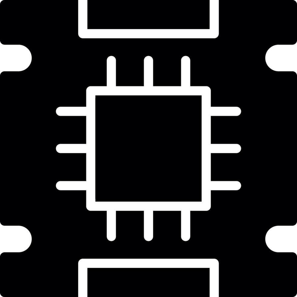 Processor Creative Icon Design vector