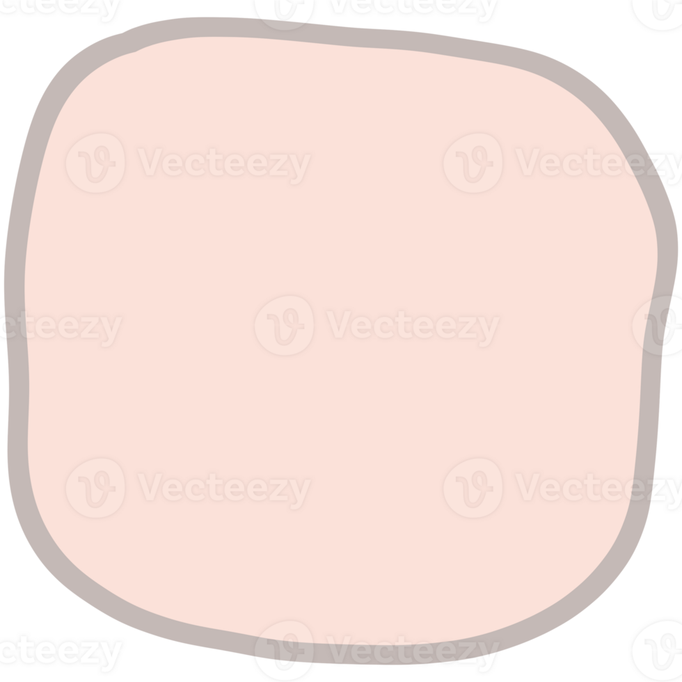 a pink circle with a gray outline png