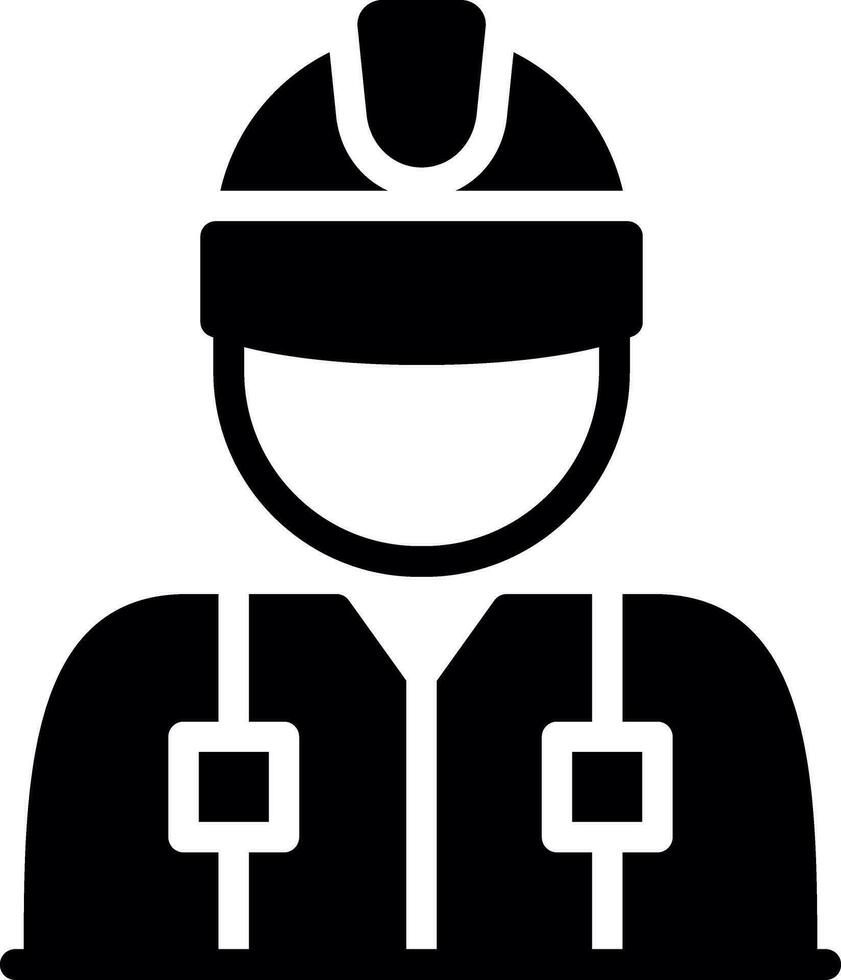 Worker Creative Icon Design vector