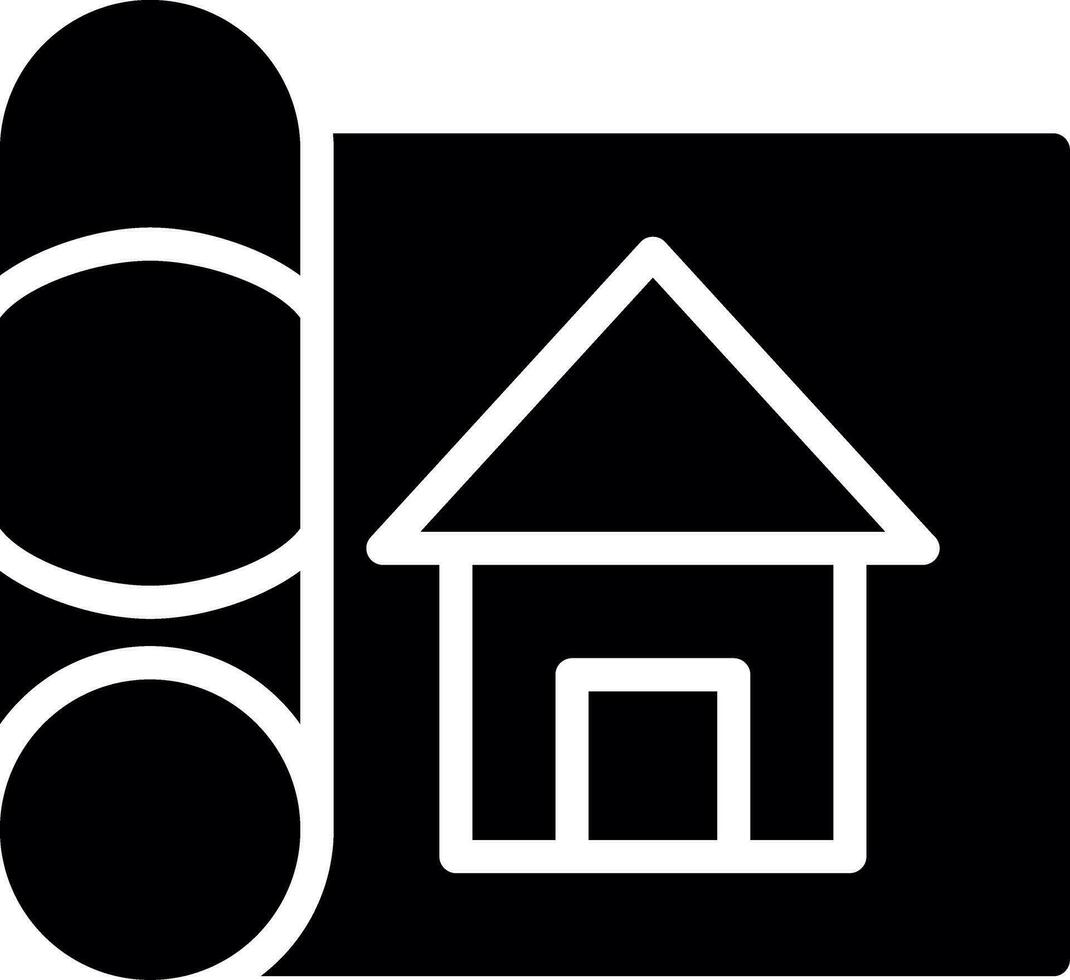 House Sketch Creative Icon Design vector