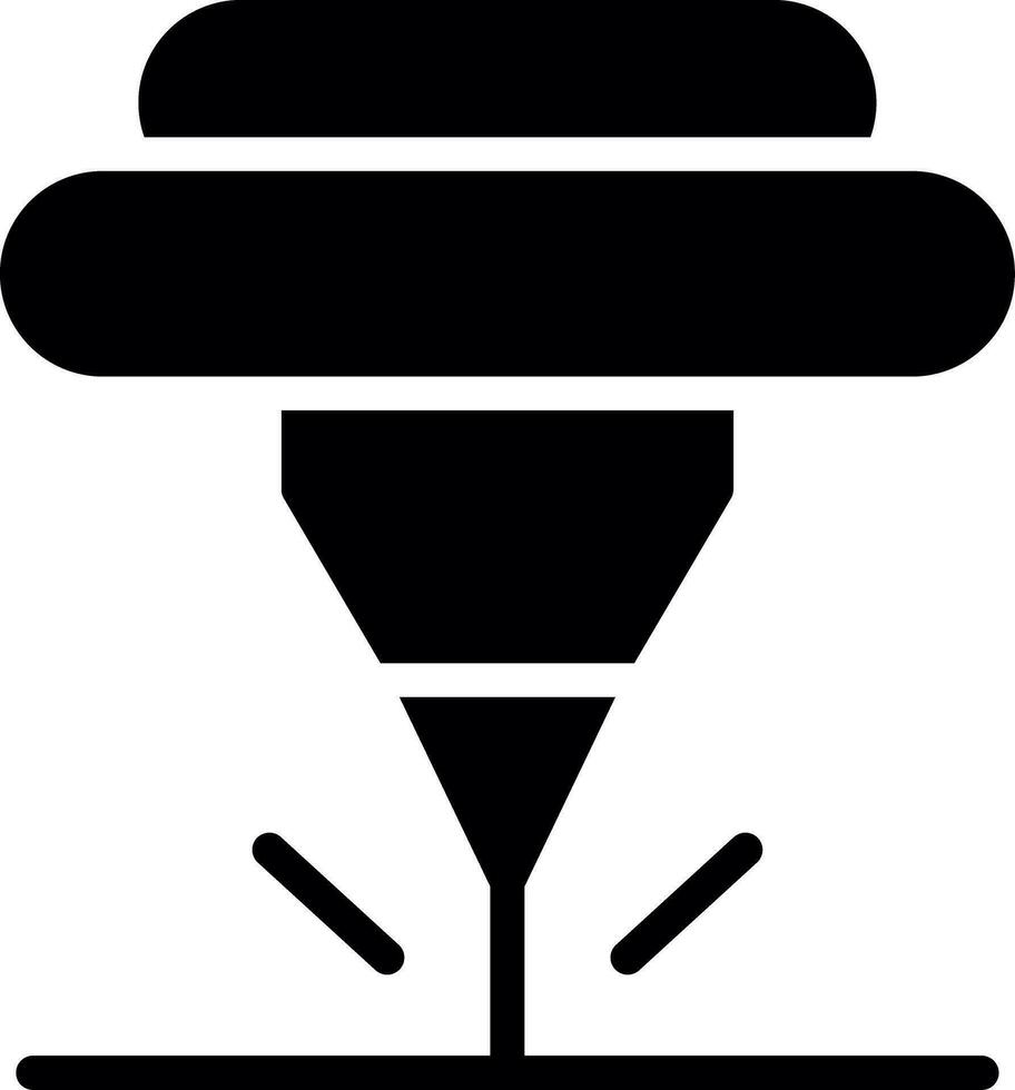 Laser Creative Icon Design vector