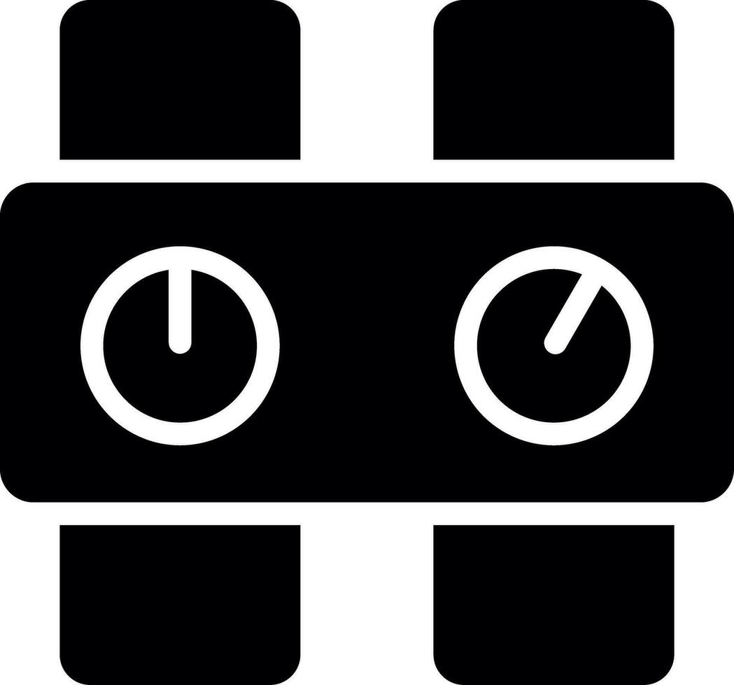 Pressure Gauge Creative Icon Design vector