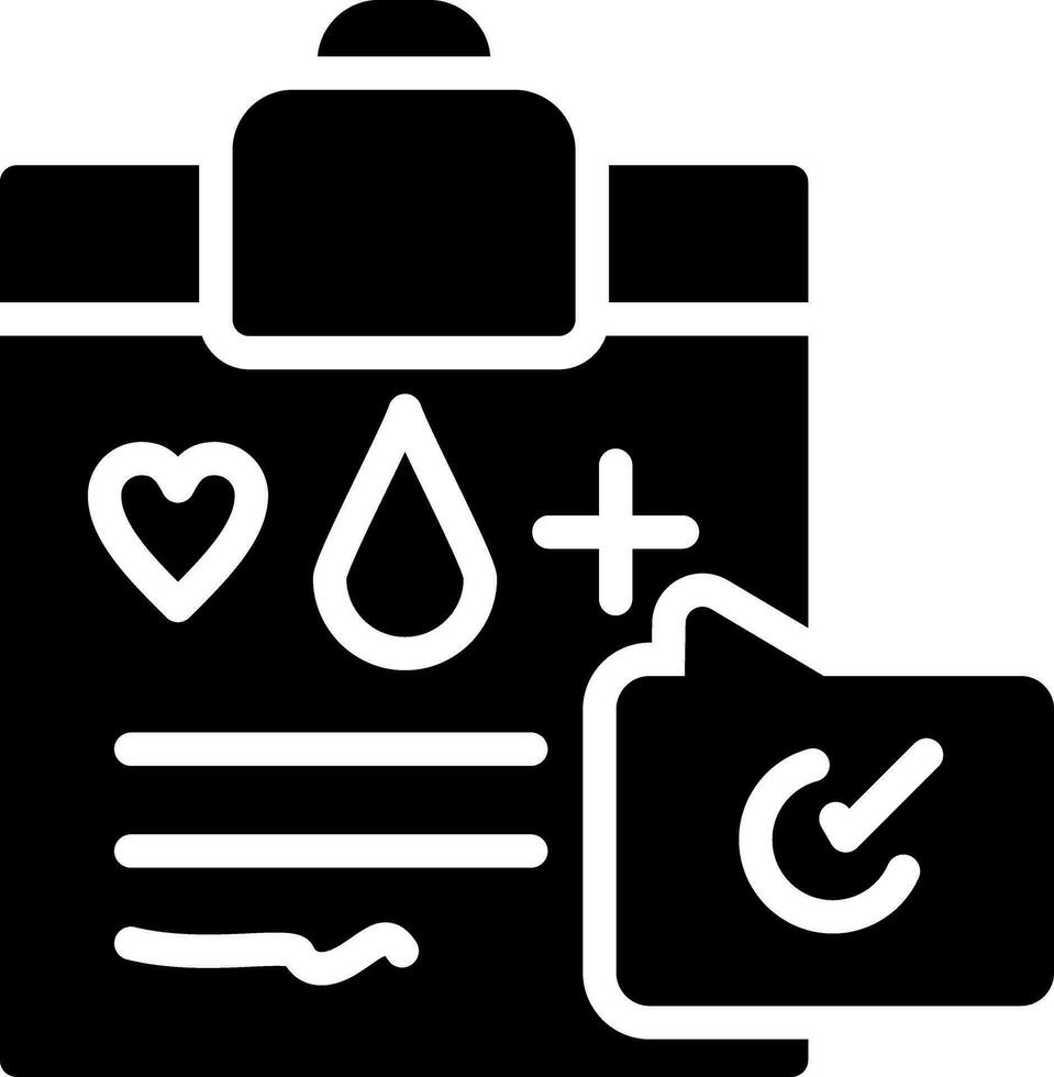 Medical Record Creative Icon Design vector