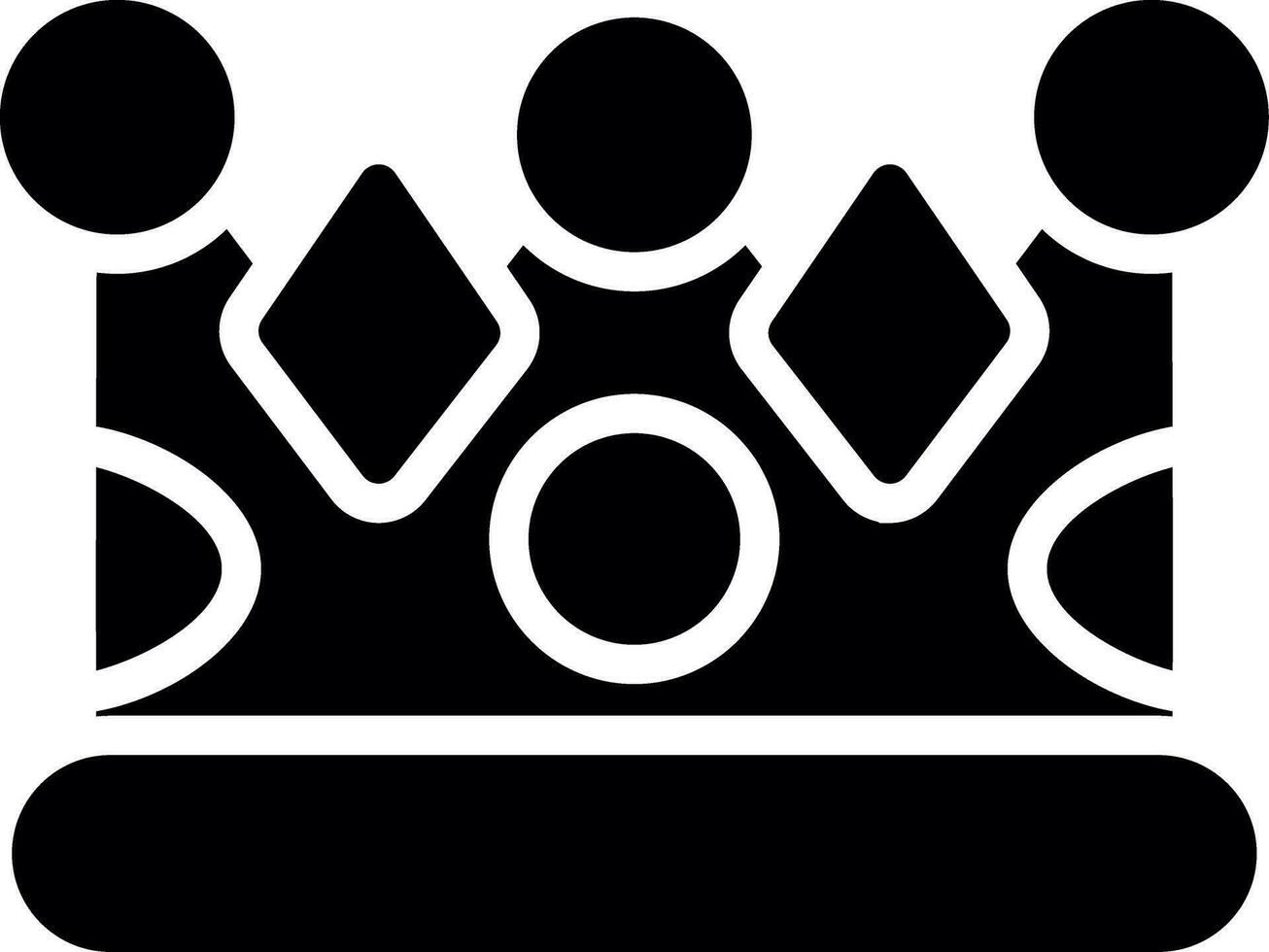 Crown Creative Icon Design vector