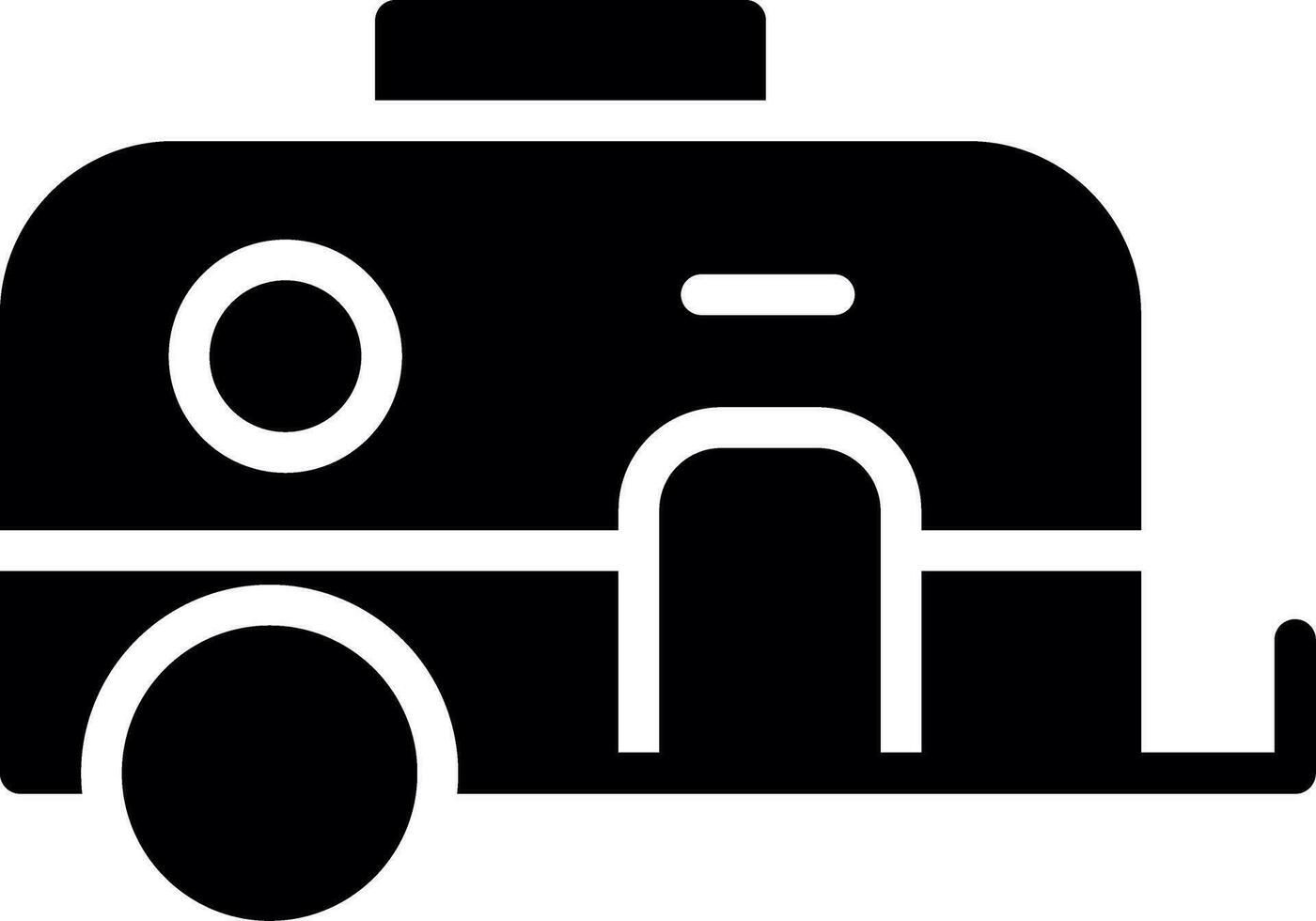 Caravan Creative Icon Design vector