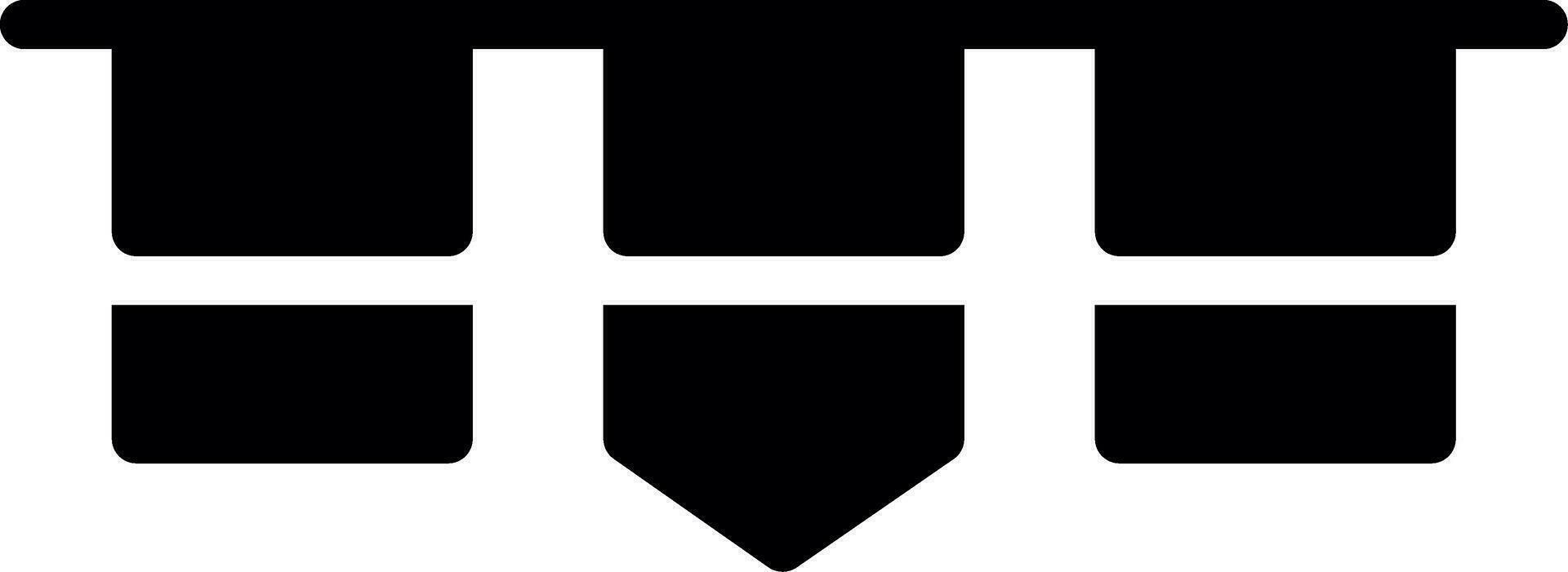 Garland Creative Icon Design vector