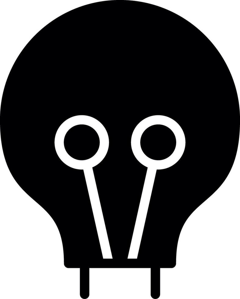 Light Bulb Creative Icon Design vector