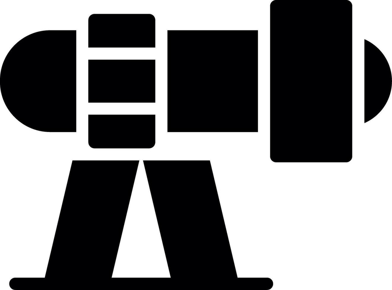 Binocular Creative Icon Design vector