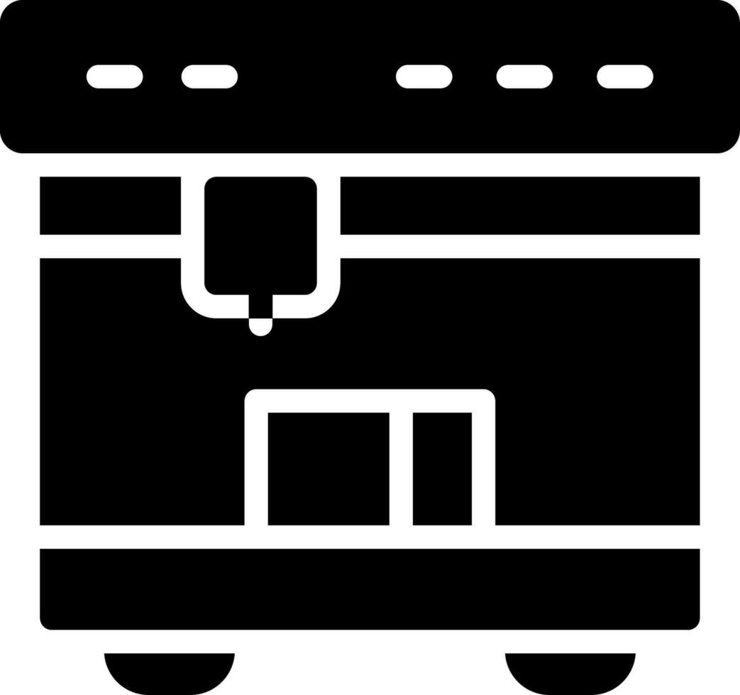 3D Printing Creative Icon Design vector