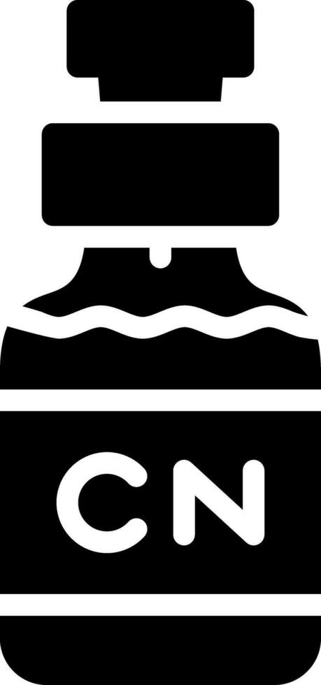 Cyanide Creative Icon Design vector