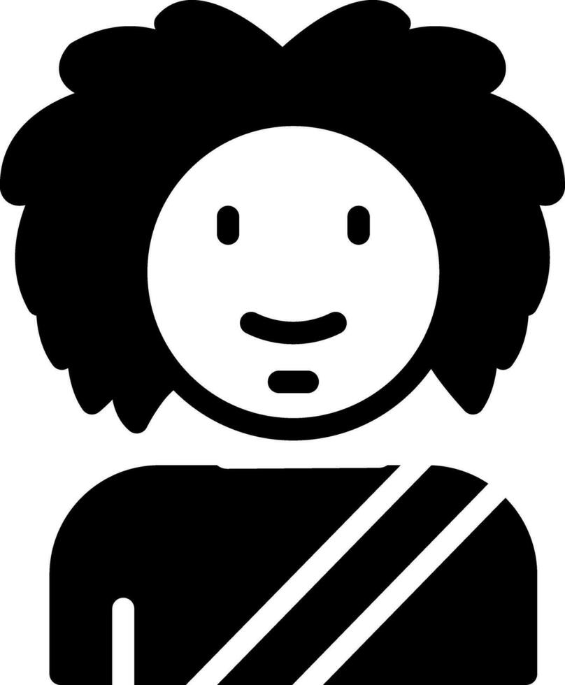 Prehistoric Man Creative Icon Design vector