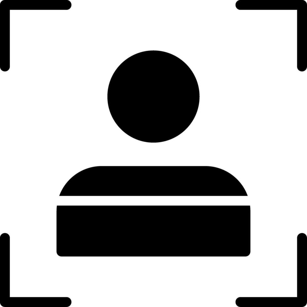 Biometric Creative Icon Design vector